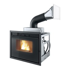 Inserto pellet termocamino - pellet,