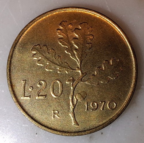 Rara moneta lire del - da,