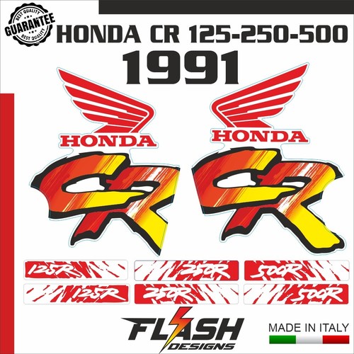 Adesivi honda 125 - adesivi, 1991