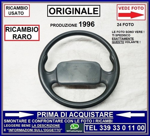 Volante sterzo gomma - volante, non