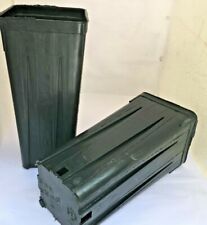 10x VASI PLASTICA QUADRATI cm  9x9x20 LT. 1,40 - ANTISPIRALIZZAZIONE ITALIA