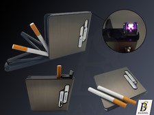 Portasigarette con accendino