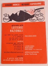 Cartolina  "Lotterie Nazionali"