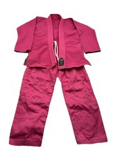 Kimono Elite Sports Kids BJJ Gi rosa C0 Brazilian Jiu Jitsu uniforme ET600