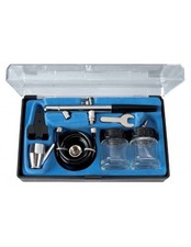 Mini Aerografo in kit Valex 1551057 con ugello a spillo cilindrico 0,35 mm serba