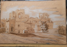 ROMA ACQUARELLO  PORTA DI S