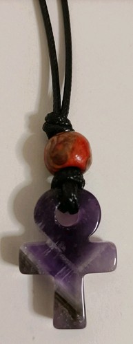 Collana amuleto croce - amuleto, di