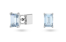 Swarovski orecchini a perno - a,