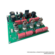 [ARCHIMEDE RED] PCB DIY KIT Preamplificatore Valvolare PHONO MM / Tube Preamp
