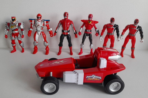 Lotto figurine power rangers - lotto,