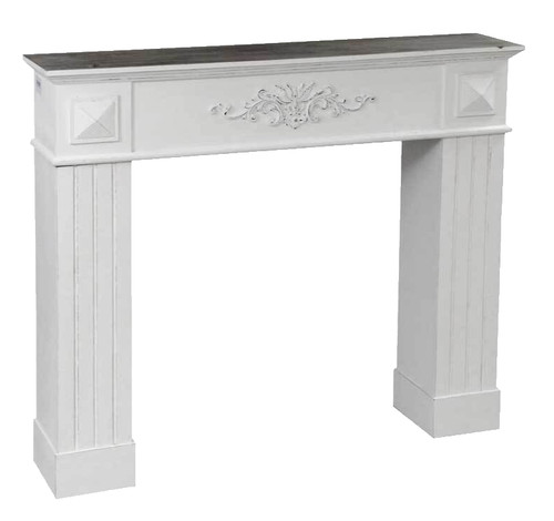 Cornice finto camino - finto,