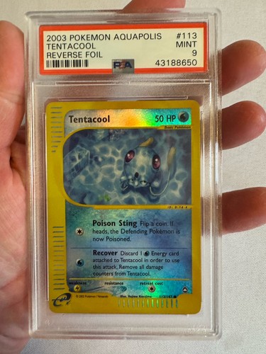 2003 pokemon tentacool reverse - 2003,