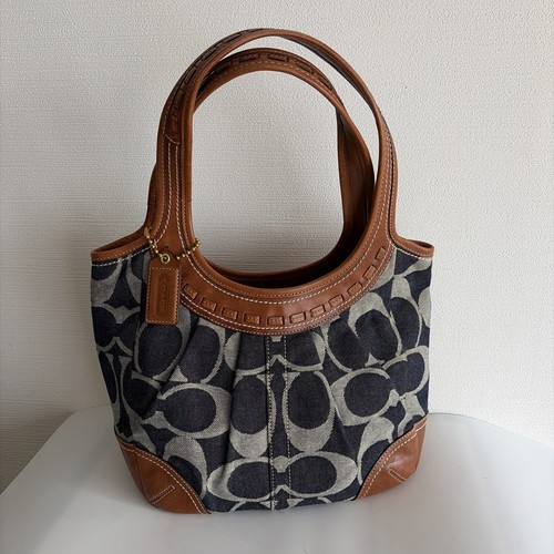 Borsa coach denim ergo - denim,