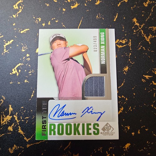 Upperdeck game used golf - sp,