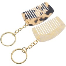 2 pezzi portachiavi pettine
