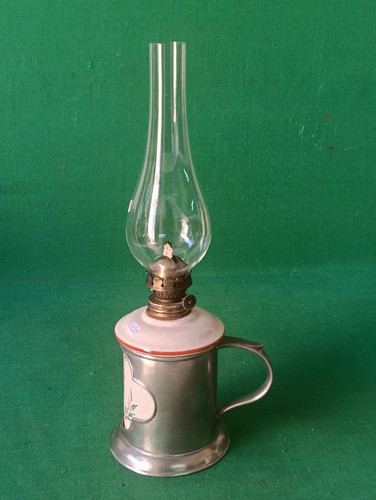 Antica perfetta lampada olio - antica,