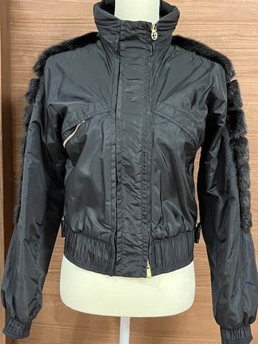 Gucci real fur blouson size - real,