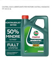 Castrol Magnatec 5W-40-C3-Api SN Plus--Litri 4