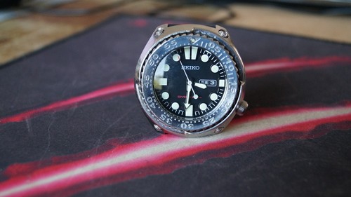 Seiko sawtooth 7n36 0af0 diver - sawtooth,