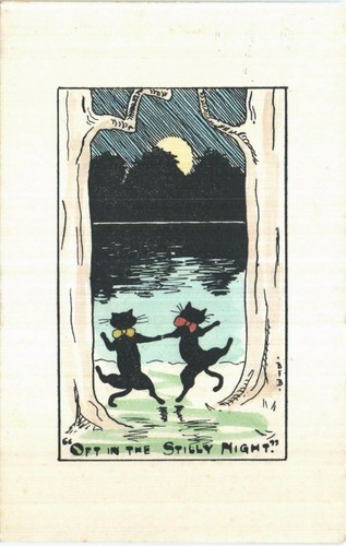 Cats oft the stilly night - cats., in