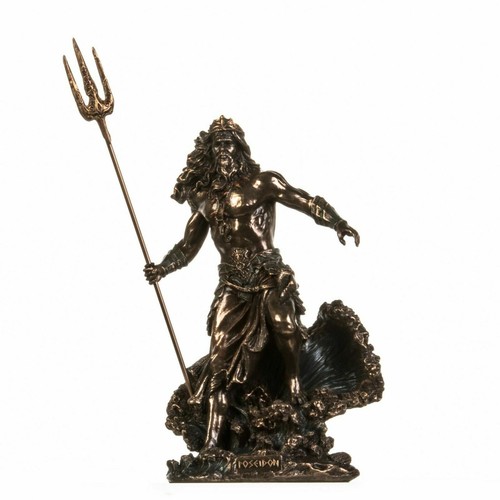 Statua statuina poseidone dio - statua,