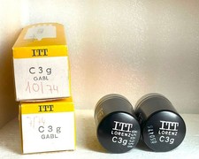2 tubi NOS C3g ITT Lorenz