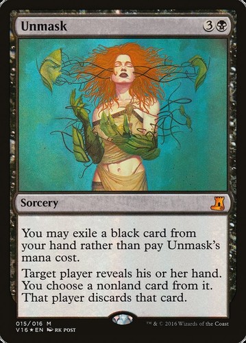 Mtg unmask foil - mtg,
