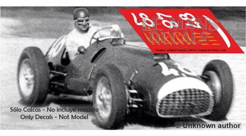 Decals ferrari 375 italian - f1,