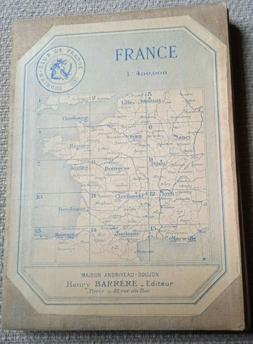 Carte géographique touring - carte,