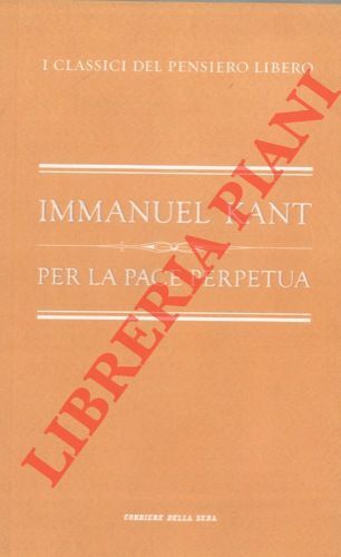 Kant immanuel per - immanuel, la