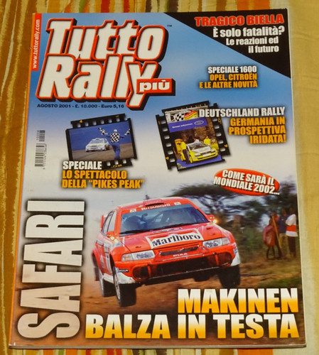 Rivista tutto rally - tutto, piu'