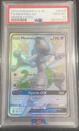 Scheda holo mewtwo - holo, gx