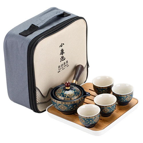 Portable kung tea set with - portable,