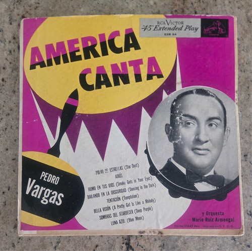 Pedro vargas america canta - pedro,