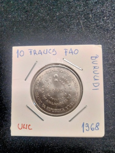 Francs fao fdc 1968 - 10,