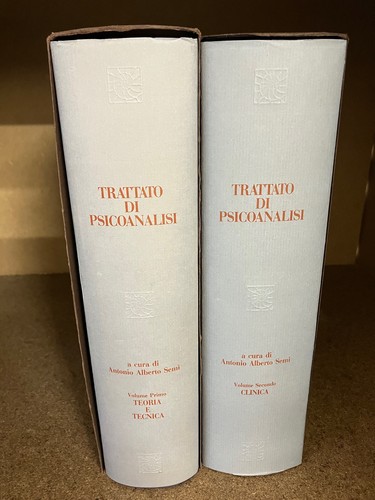 Trattato psicoanalisi vol - psicoanalisi,