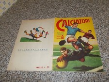 ALBUM figurine CALCIATORI 1959 1960 LAMPO COMPLETO ORIGINALE BELLO TIPO PANINI