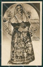 Cosenza Castrovillari Costumi cartolina QZ3920