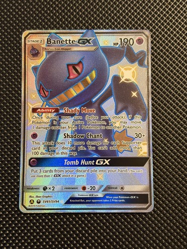 Pokémon tcg banette - pokémon, gx