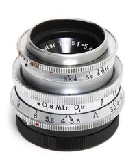 Meyer Primotar 3,5/5,4 cm per Exakta molto pulito