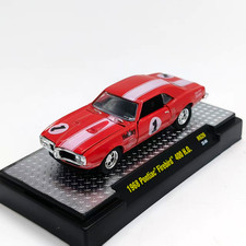Modellino auto Pontiac Firebird 400 1968 scala 1:64 metallo pressofuso - carrozzeria in lega