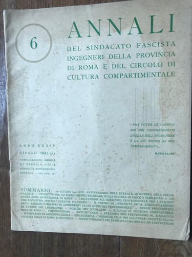 Annali rivista sindacato - rivista,