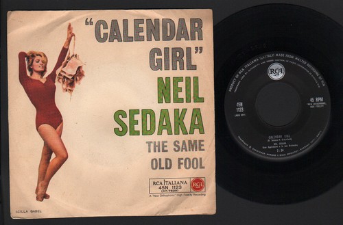 Neil sedaka calendar girl - calendar,
