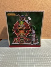 Lemax retired santa reindeer - retired, santa's