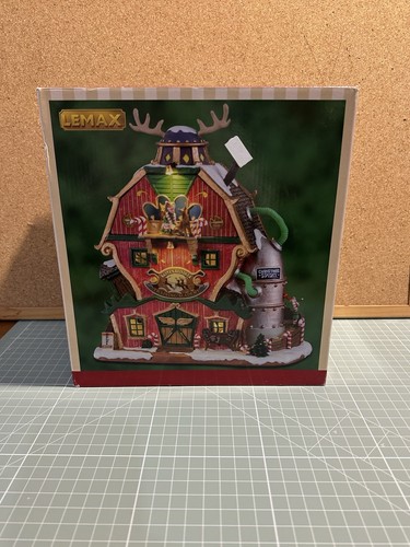 Lemax retired santa - lemax, reindeer