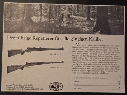 Mauser 66 scatola - 66,
