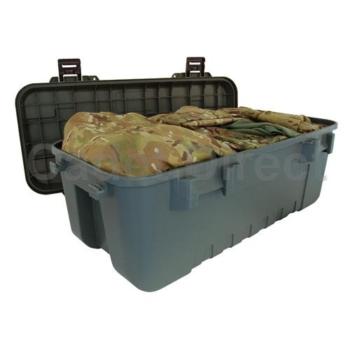 Baule portaoggetti militare