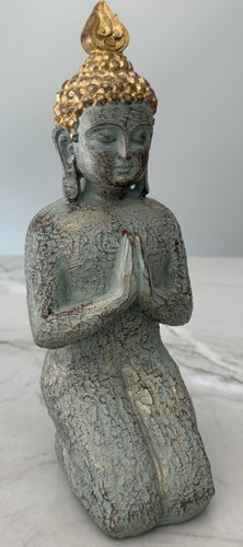 Kneeling buddha statue - kneeling,