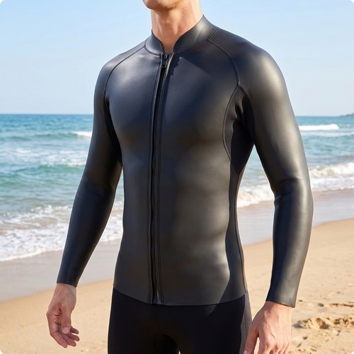 Giacca neoprene con - in,