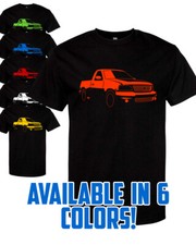 T-shirt FORD F-150 SVT LIGHTNING 1999 multicolore S-XL OMAGGIO S&H! 